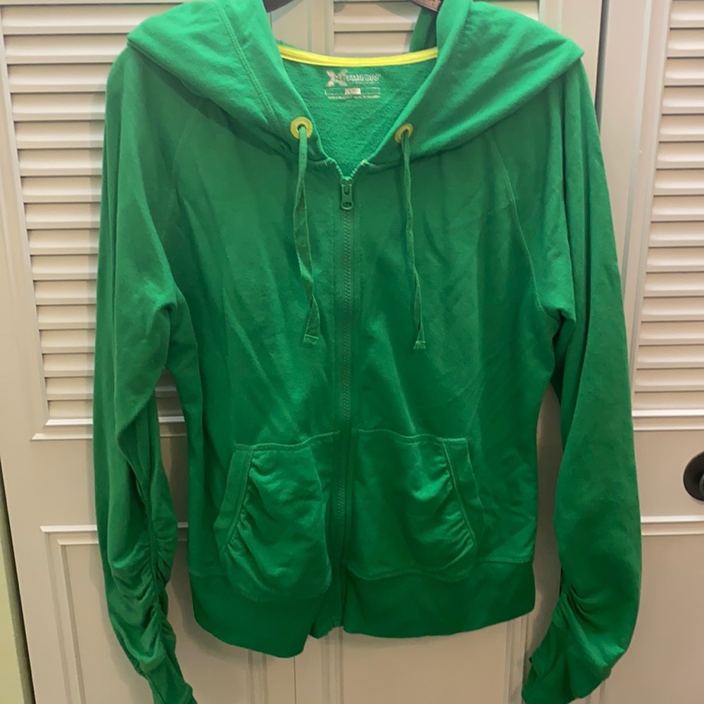 Xersion Green Hoodie